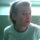 Two silly girls make a video about how to to poop while wearing gym shoes. Some peeing and poop sounds are heard while they narrate the video, and the girl shows us her dirty toilet paper at the end.